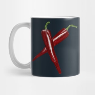 Red Hot Peppers Mug